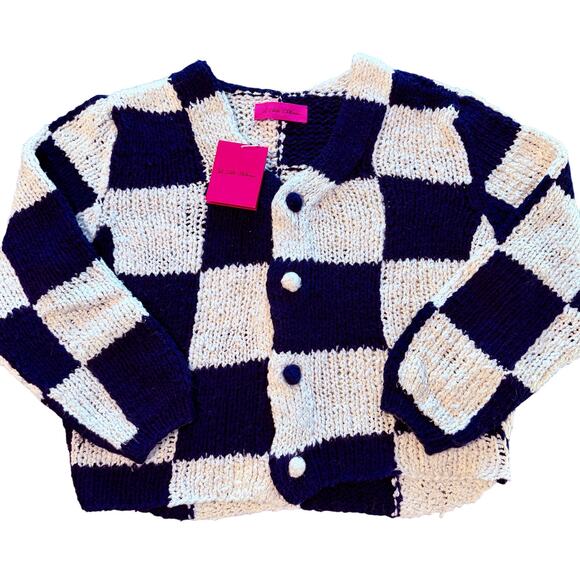 THE ELDER STATESMAN: Men's Hand Knit Squares Cardigan - S/XS - Picture 4 of 9